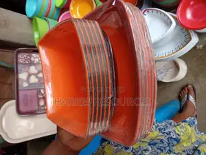 12 PCS Unbreakable Plastic Ceramic Curved and Flat Plates
