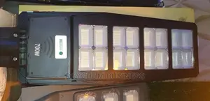 All in One Solar Street Light 700w 16eyes Black Panel