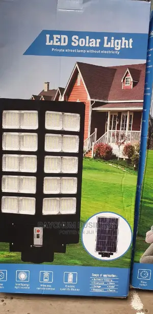 All in One Solar Light Double Panel 20eyes 1000w