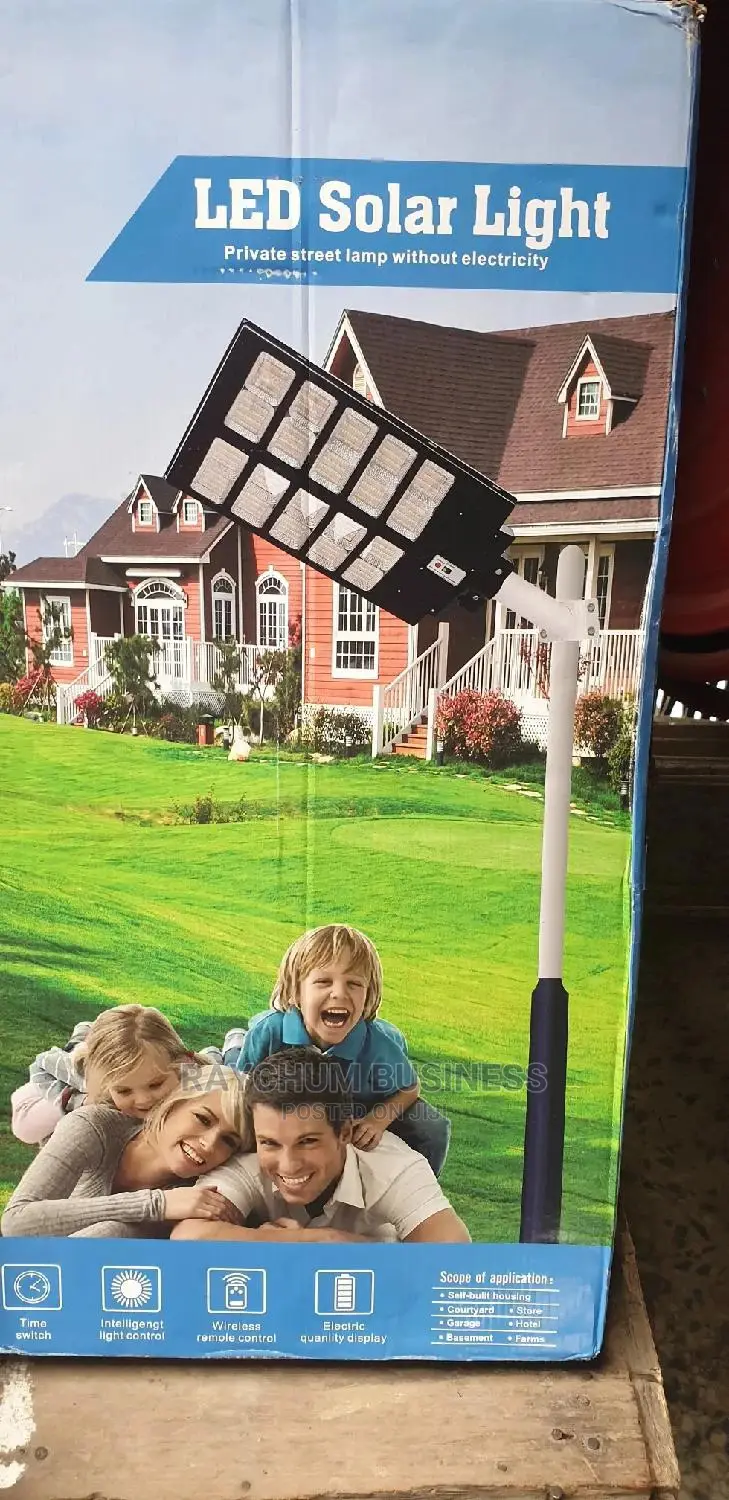 All in One Solar Light Double Panel 20eyes 1000w