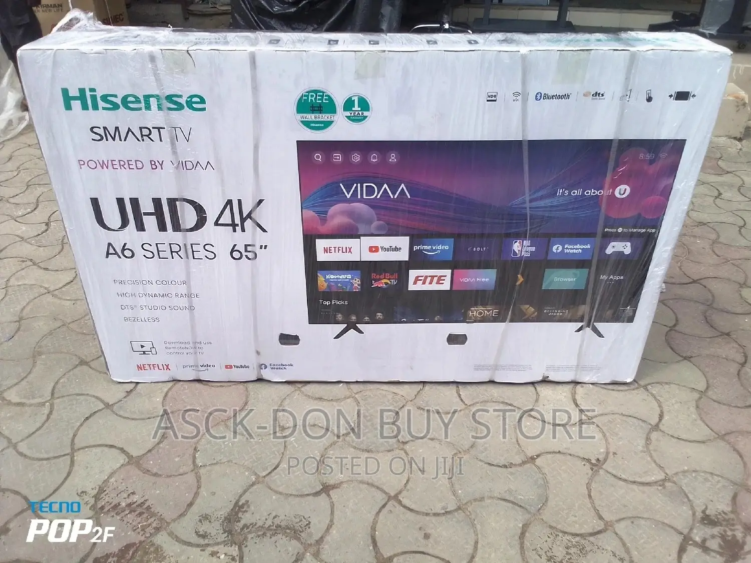 Smart 65inches Hisense Television
