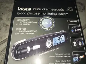 Beurer Gl50 Blood Glucometer