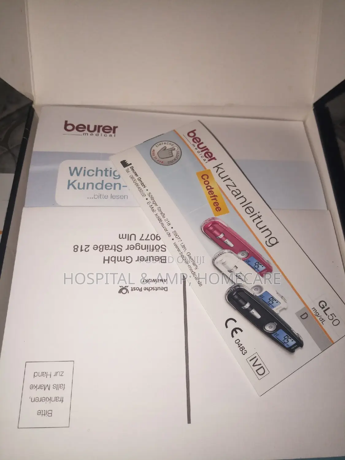 Beurer Gl50 Blood Glucometer