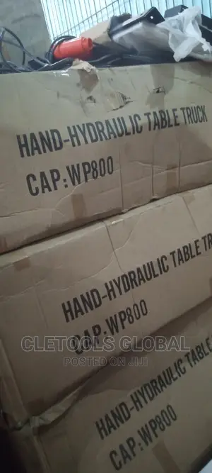 Hand Hydraulic Table Truck