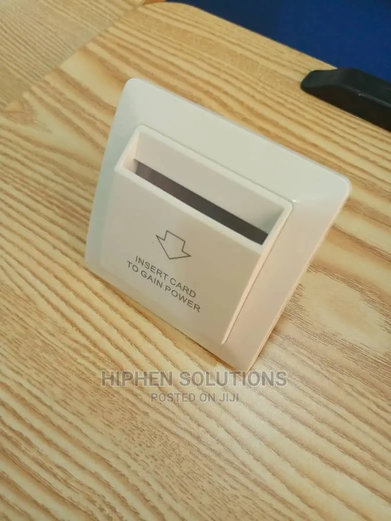 Insert Lock RFID Card to Get Room Power