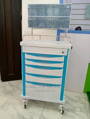 Stainless Steel Medicine Trolley