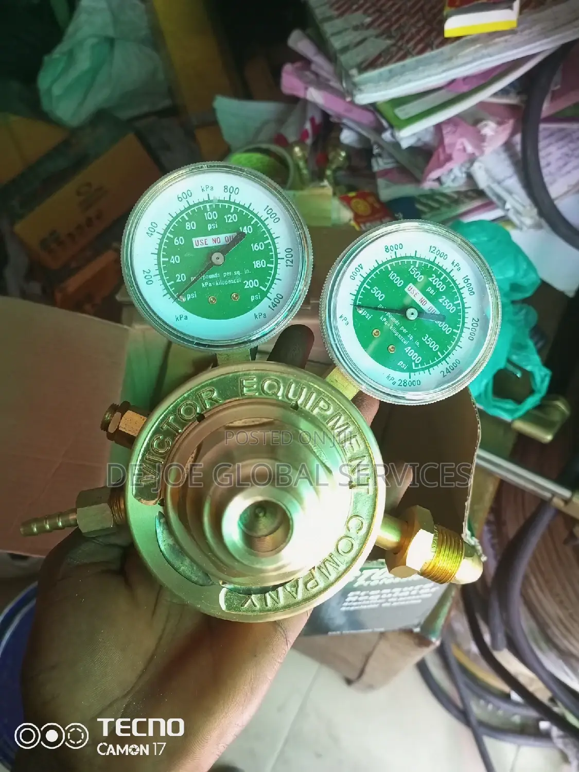 Victor Oxygen Guage (Pressure Regulator)