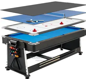 4 in 1 Snooker Tennis Hockey Table