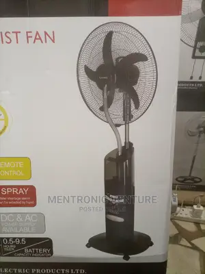 Century Rechargeable Mist Fan 18"