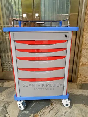 Hospital Crash Cart Emergency Trolleys Equipment