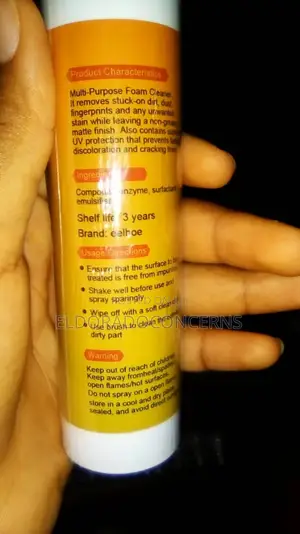 Car Dashboard/ Foam Cleaner