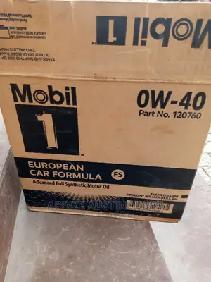 Mobil 1 Advanced Full Synthetic Motor Oil 0w-40, 5 Qt.