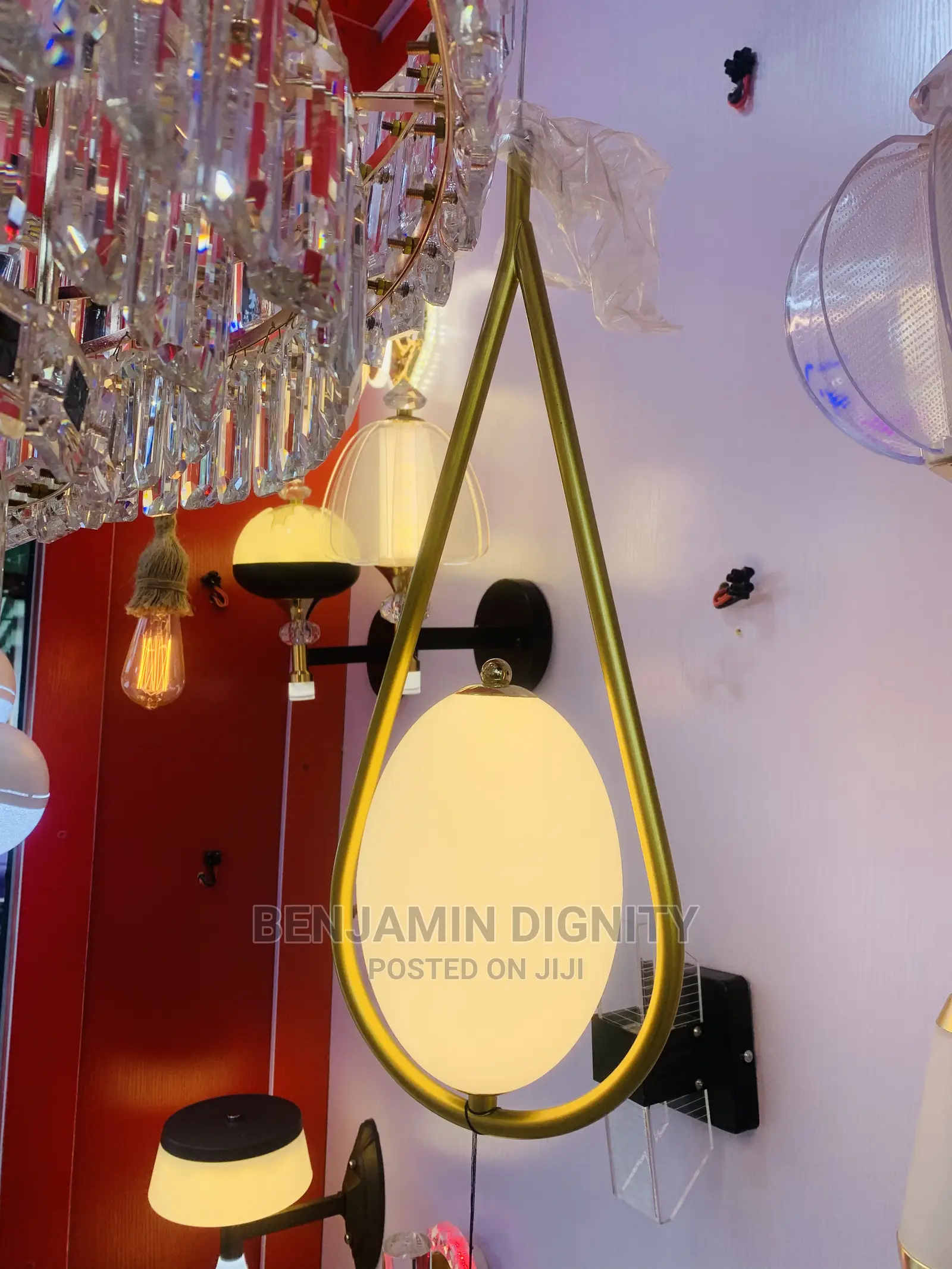 Diamond Shape Pendant Light