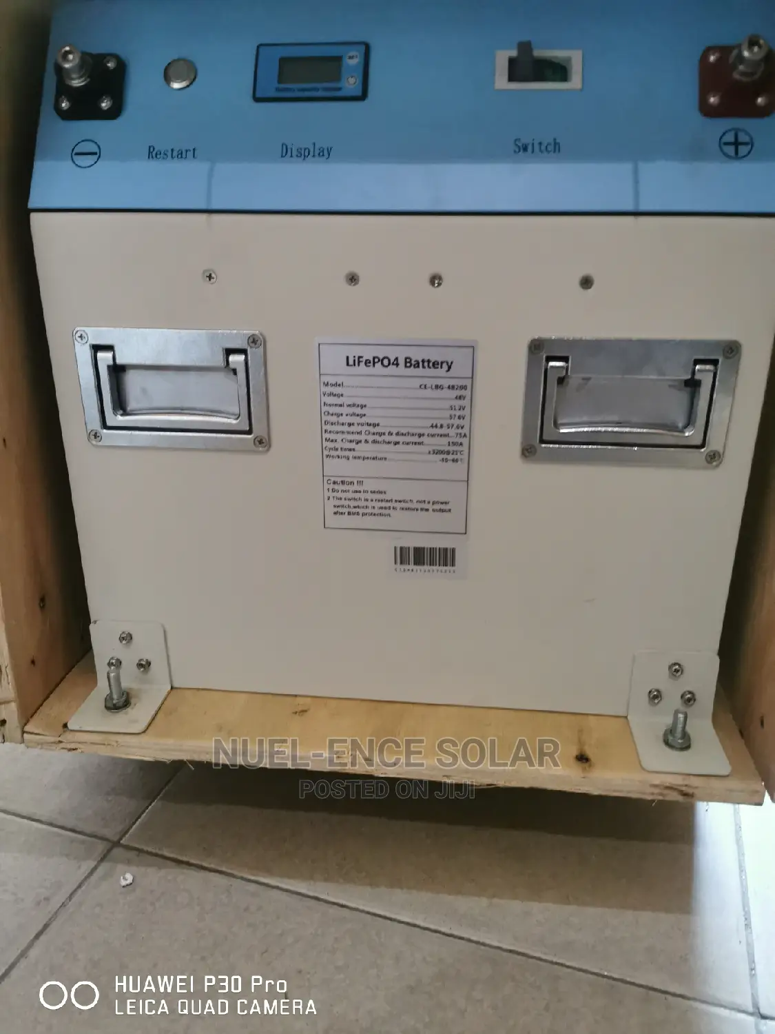 10kwh 48v Wakatech Lithium Battery.
