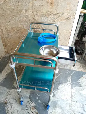 Dressing Trolley Small, Stainless Steel
