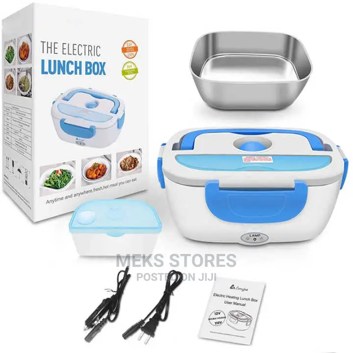 Electric Lunch Box With Stainless Steel Inside