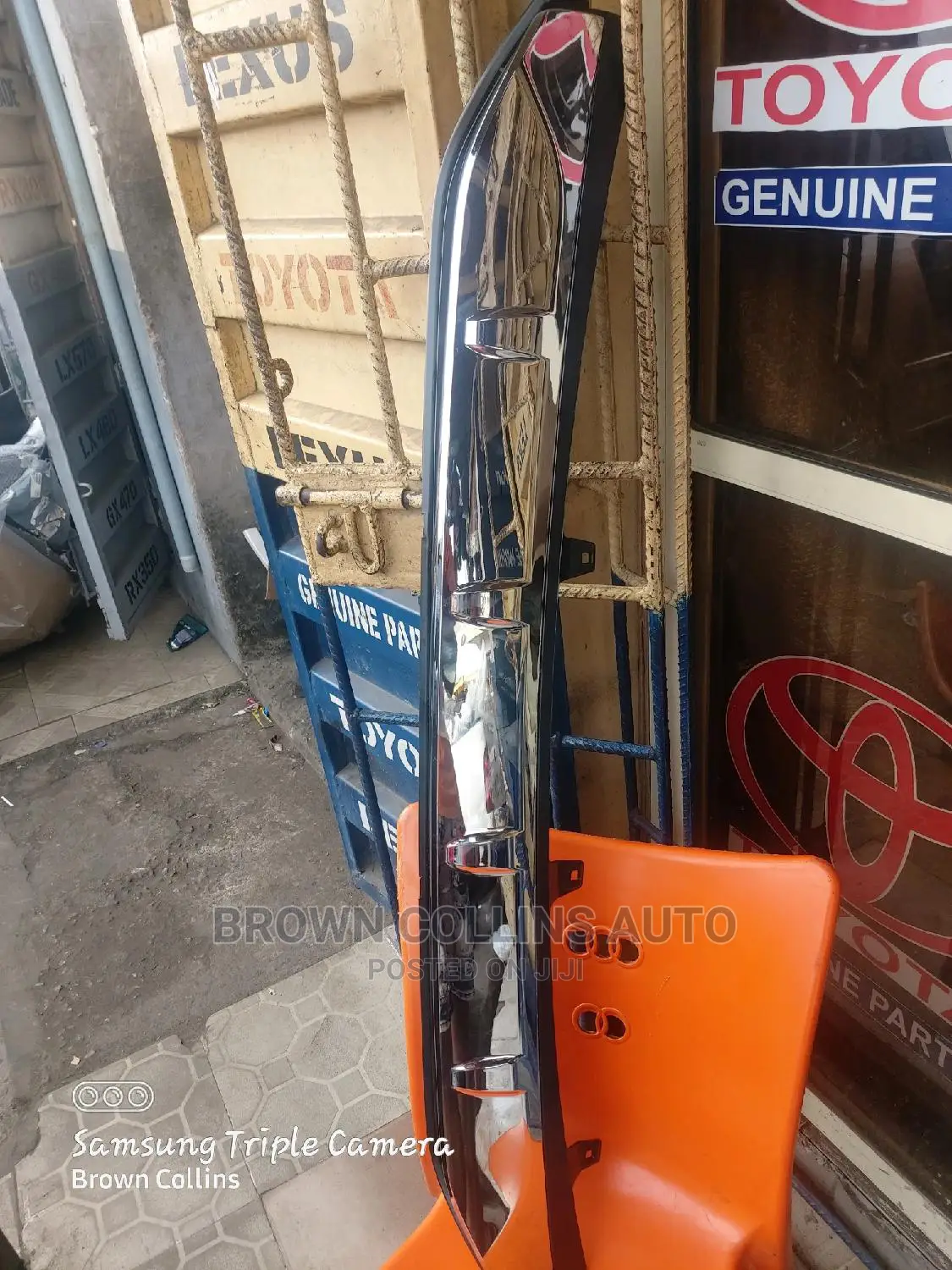 Down Bumper Chrome Rx350 2018