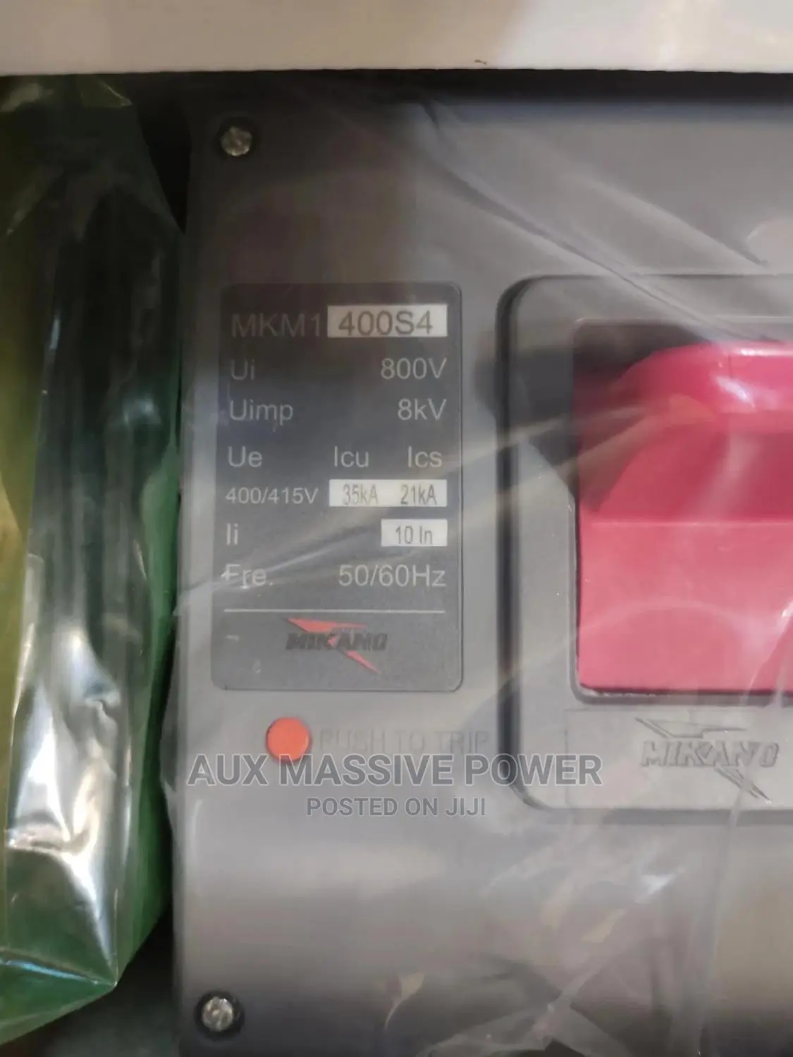 400A Mikano Circuit Breaker