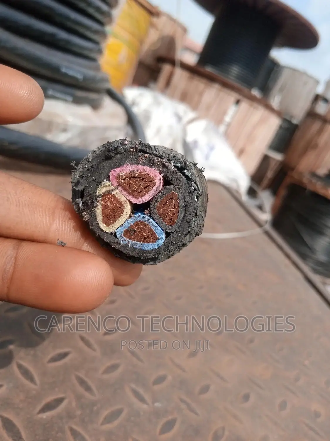 70mm 4core England Armoured Cable