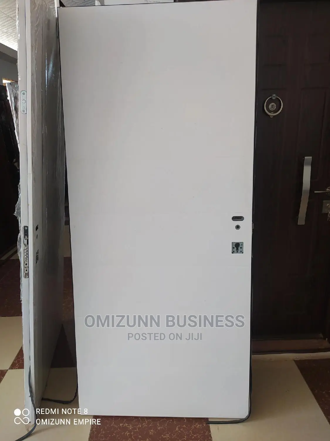 White Israeli Security Doors