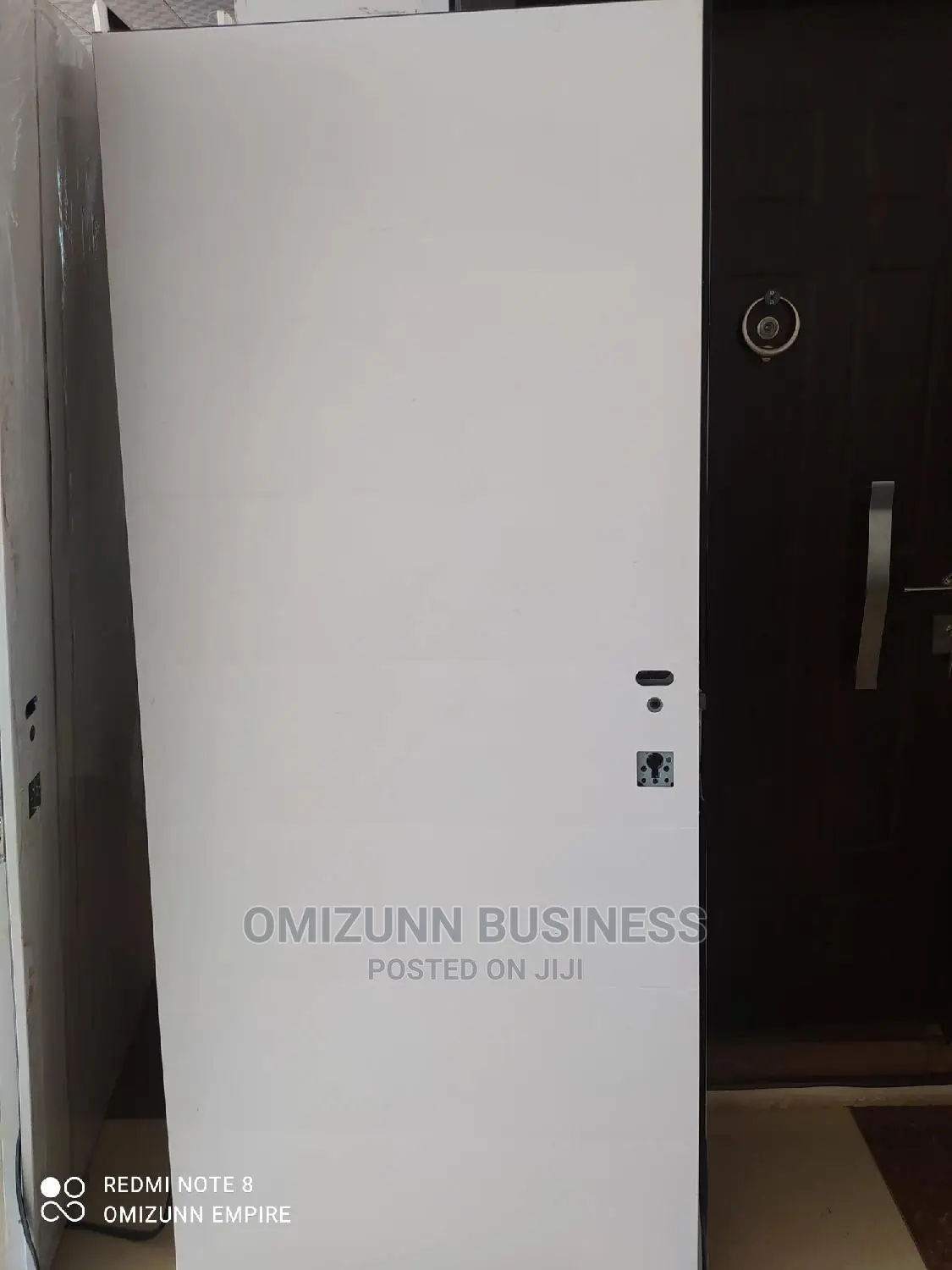 White Israeli Security Doors