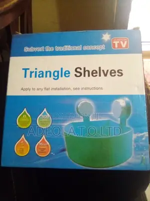 Triangle Bathroom Shelves