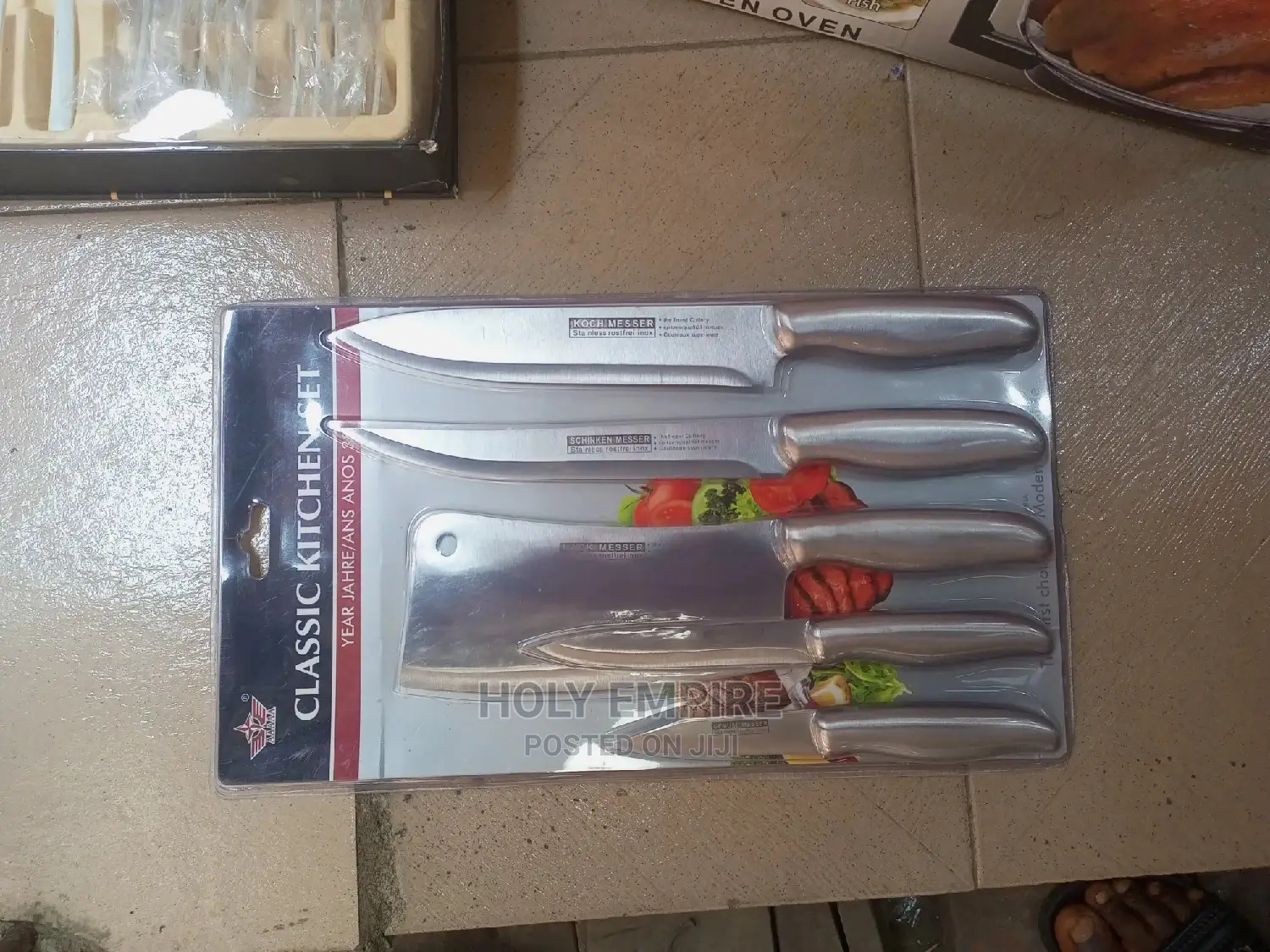 Kitchen Knifes 5 Set