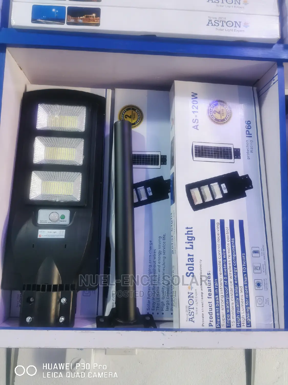 120w Solar Street Light