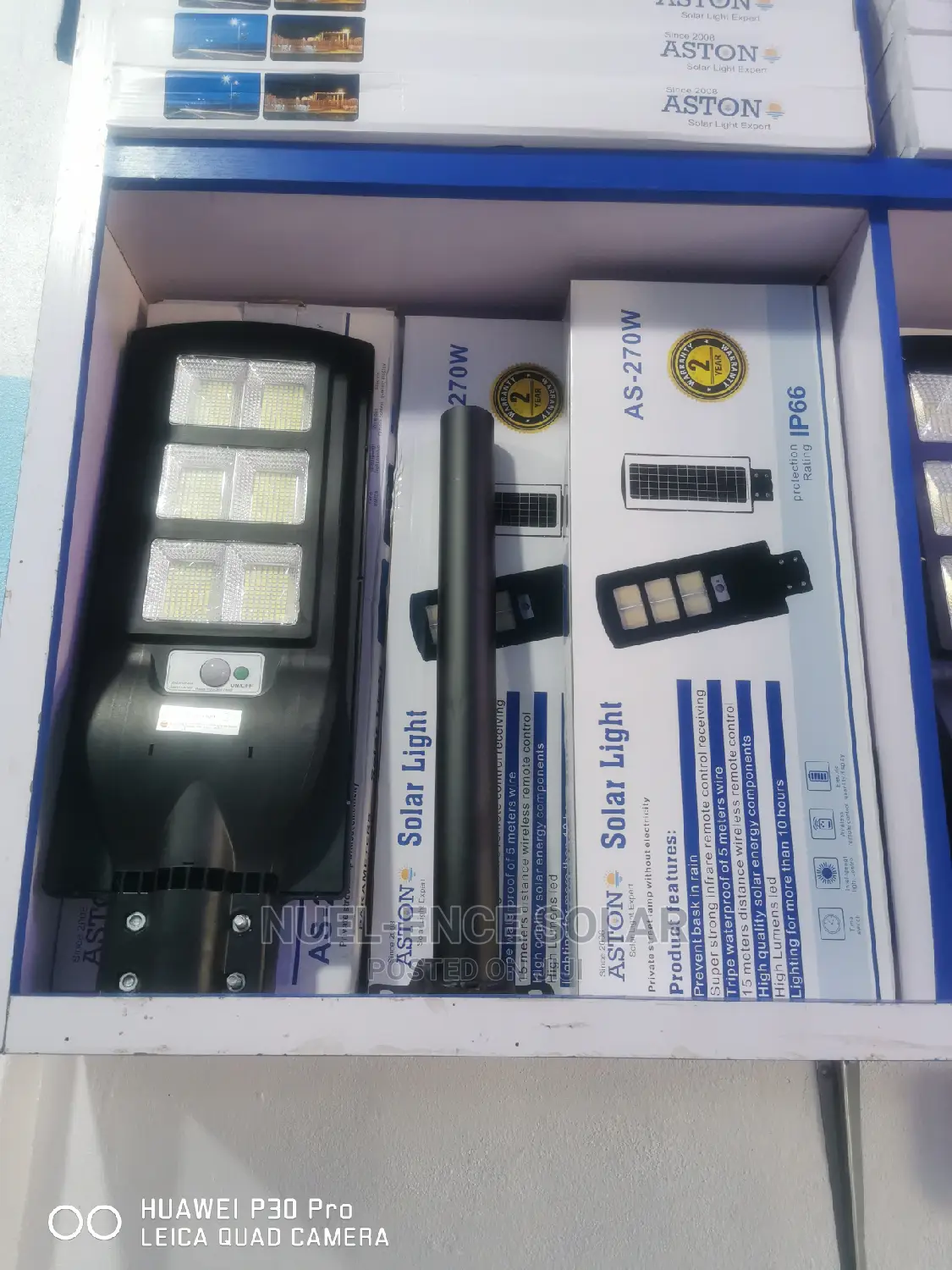 120w Solar Street Lights