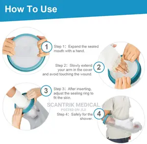 Reusable Arm Cast Sleeve Bag Covers for Broken Hands