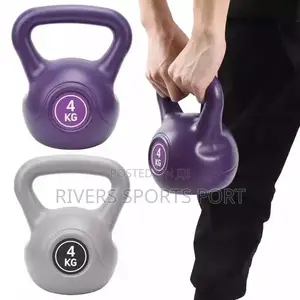 4kg Kettlebell Black