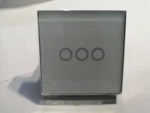 3 Gang Smart Wi-fi Switch - Luxury Crystal Glass Panel