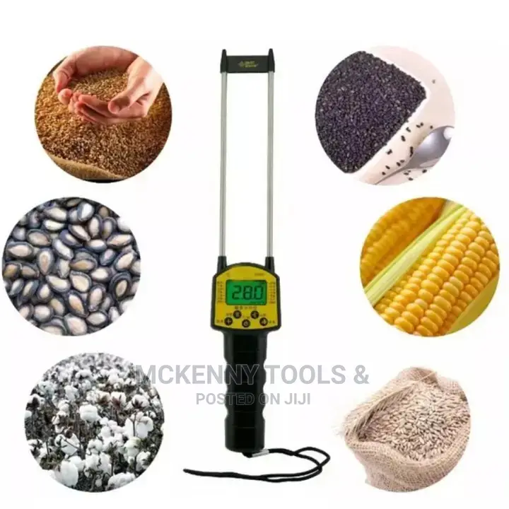 Grain Moisture Meter Smart Sensor Water Content Rice Wheat