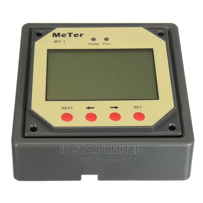 LCD Remote Meter for Dual Battery Solar Controller Regulator