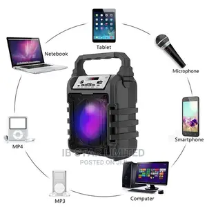 Portable Stereo High Quality Sound Microphone Speaker