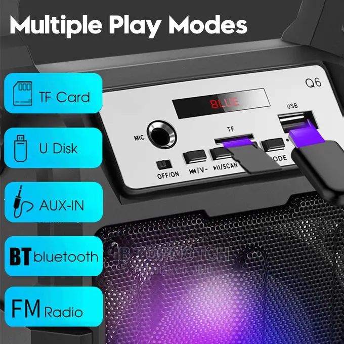 Portable Wireless Mic Speaker