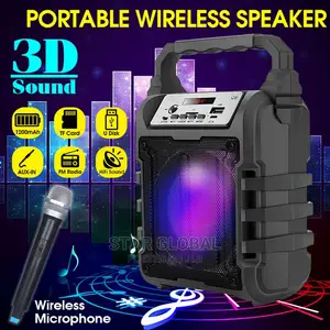 Wireless Microphone Speaker Karaoke Sound Free Delivery