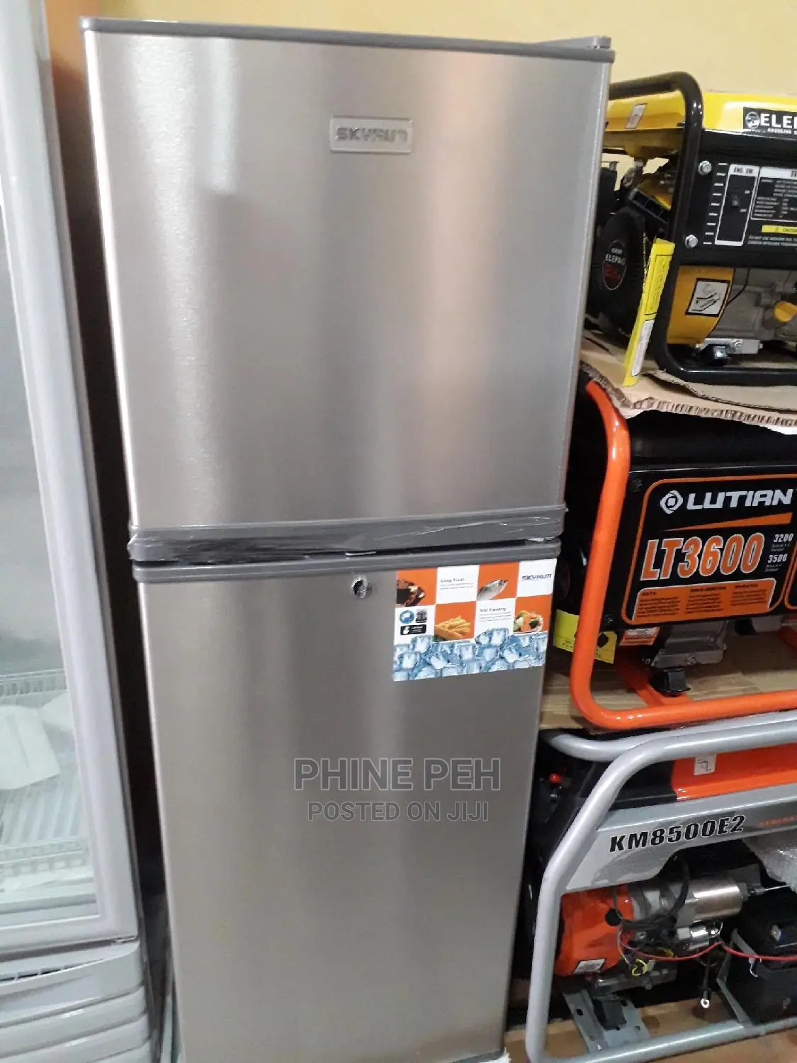Skyrun Double Door Refrigerator BCD-145