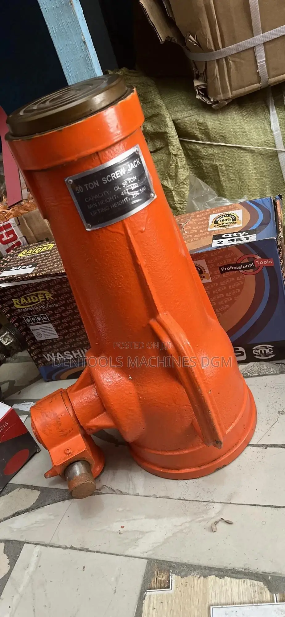 50 Ton Screw Jack