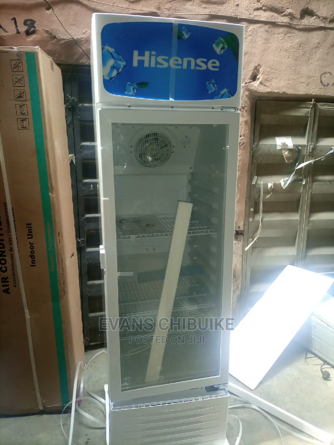 Brand New Hisens Show Case Freezer