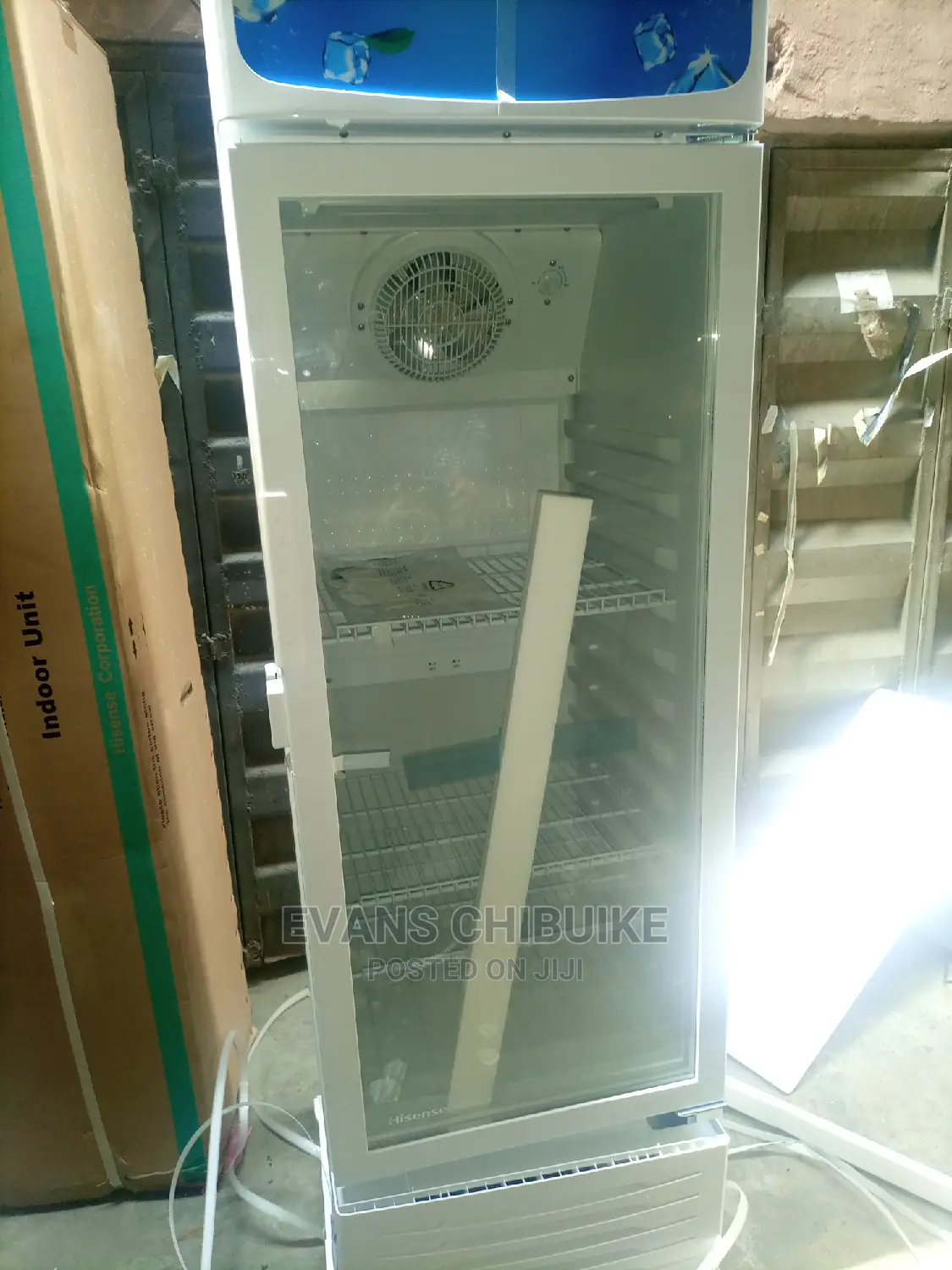 Brand New Hisens Show Case Refrigerator