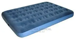 Inflatable Flocked Bed With Electric Air Pump