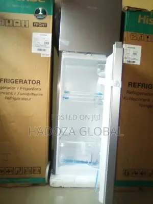Hisense Double Door Refrigerator 165L REF222DR - Silver