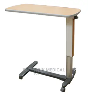 Overbed Table With Adjustable Height
