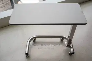 Adjustable Wheel Over Bed Table