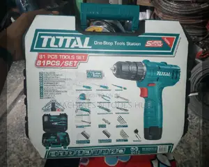 Total Hand Drill and Tool Box