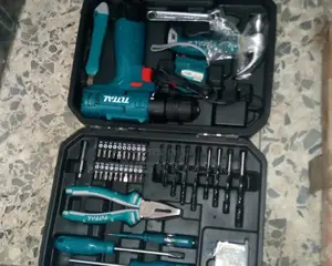 Total Hand Drill and Tool Box