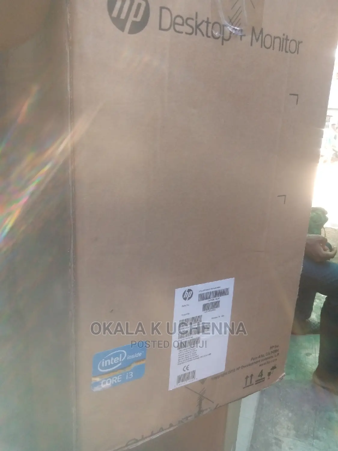 New Desktop Computer HP 8GB Intel Core I3 HDD 1T