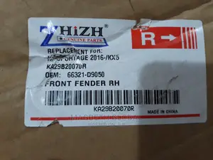 Fender for Hyundia and Kia Products 2016