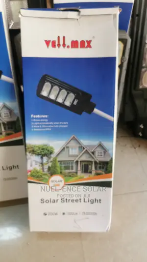 200w Solar Street Light Velmax.